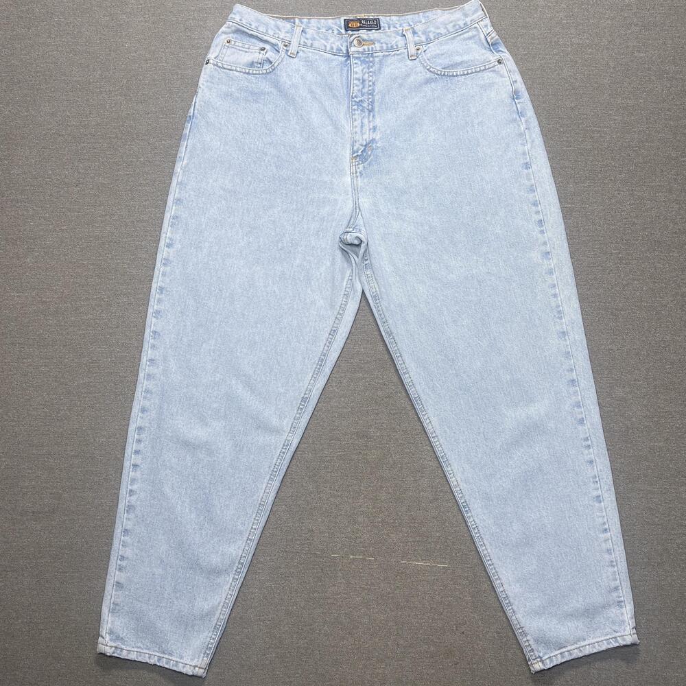 Vintage Route 66 Jeans Mens 33x30 Light Blue Relaxed Fit Denim Premium 90s Y2k